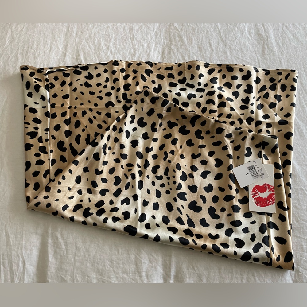 Hot Kiss Cheetah Print Skirt